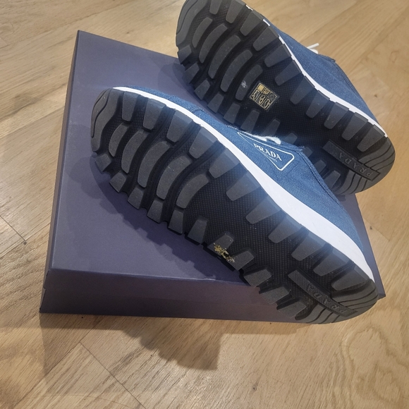 Like new Prada Women's Denim Sneakers - Picture 8 of 10